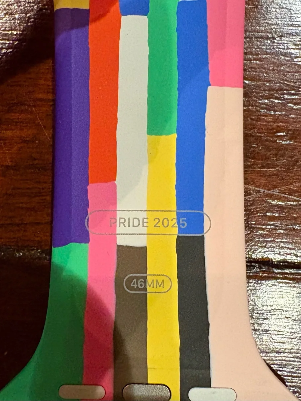 Apple Watch Band - Authentic- “Pride 2025” 46mm S/M